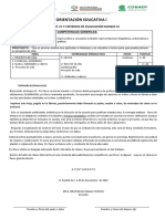 Orientación Educativa I: T E M A R I O Y Criterios de Evaluación Bloque Iii