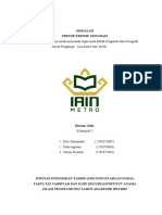 Makalah Prinsip-Prinsip Geografi