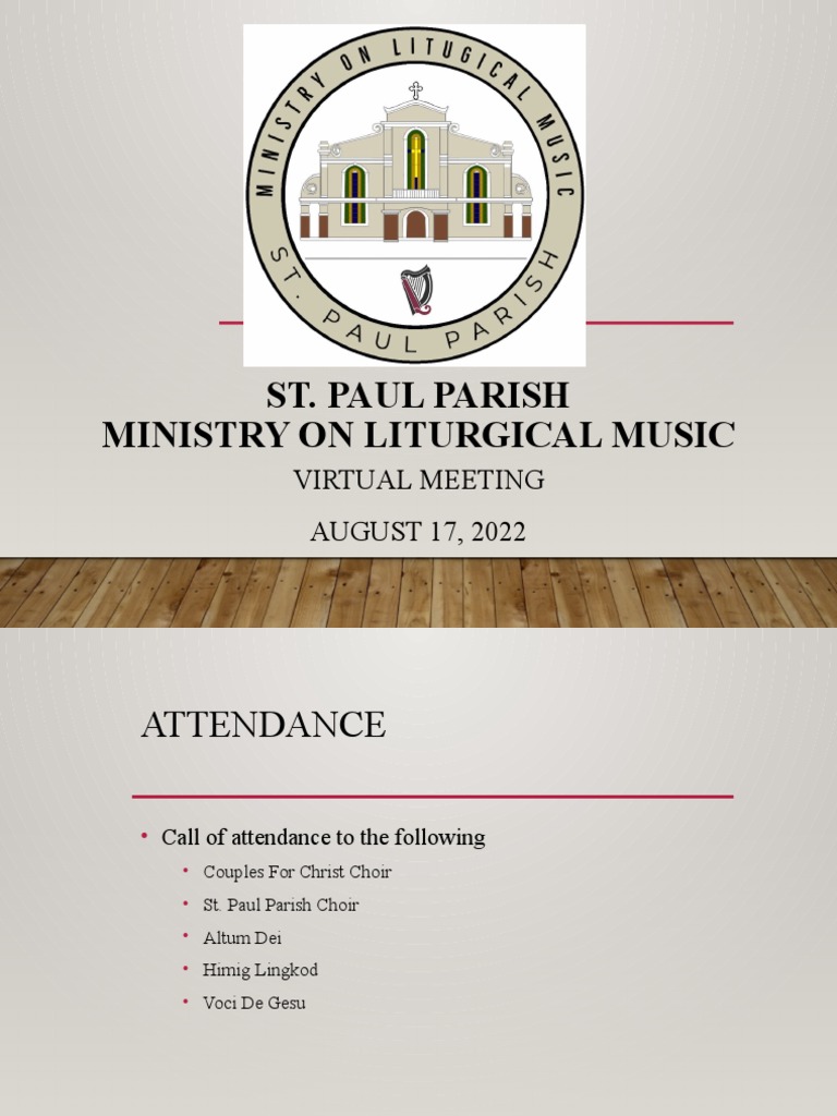 MLM PPT RENDAL Version | PDF | Religious Rituals | Catholic Church