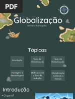 Mapa Mental sobre Globalização e Impactos | PDF