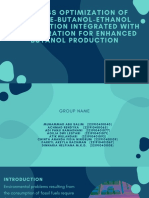 Process Optimization of Acetone-Butanol-Ethanol Fermentation Integrated With Pervaporation For Enhanced Butanol Production