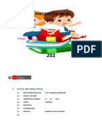 Planificación anual IEP Peruan Americano 202