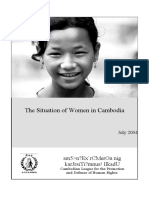 LICADHO 2004 The situation of women in Cambodia