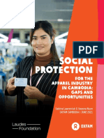 Social Protection For The Apparel Industry in Cambodia