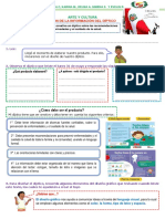 ¿Cómo Debe Ser El Producto?: Diseñamos La Organización de La Información Del Díptico