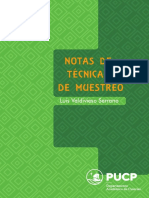 Notas de Técnicas de Muestreo: Luis Valdivieso Serrano