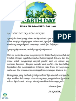 EARTH DAY 2022 GM PESAN