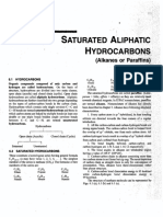 Alipha1-Ic : Saturated Hvdrocarbm-Is