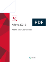 Adams 2021.3: Adams View User's Guide