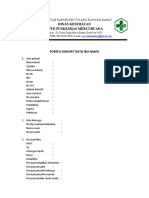 KOHORT DATA IBU HAMIL DAN PERSALINAN