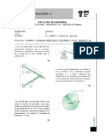 Evaluación T 2: Facultad de Ingenieria