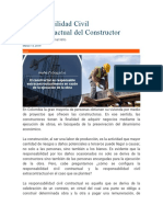 Temas de Responsabilidad Civil Extracontractual Del Constructor