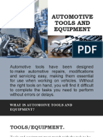 Automotive Tools and Equipment