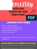 Chemical Equation and Reactions