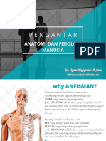 Pengantar Anatomi Dan Fisiologi Manusia