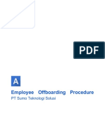 Employee Offboarding Procedure: PT Sumo Teknologi Solusi