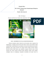 Mengulas Buku: Ecology, Economy, Equity (Sebuah Upaya Penyeimbang Ekologi Dan Ekonomi) Karya Rita Parmawati