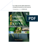 Mengulas Buku: Ecology, Economy, Equity (Sebuah Upaya Penyeimbangan Ekologi Dan Ekonomi) Karya Rita Parmawati