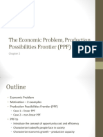 The Economic Problem, Production Possibilities Frontier (PPF)