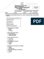 Pemerintah Kabupaten .. Dinas Pendidikan Sumatif Tengah Semester 1 SD NEGERI TP. 2022/2023