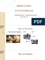 Presentation CNC Controller: Presented By: Pardeep Singh CNC/IPC/23