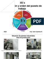 5S S Organización y Orden Del Puesto de Trabajo: Ing ° Juan Coasaca P. 2023