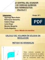 Universidad Central Del Ecuador-Facultad de Ciencias Quimicas Quimica Farmaceutica Calculo Ii
