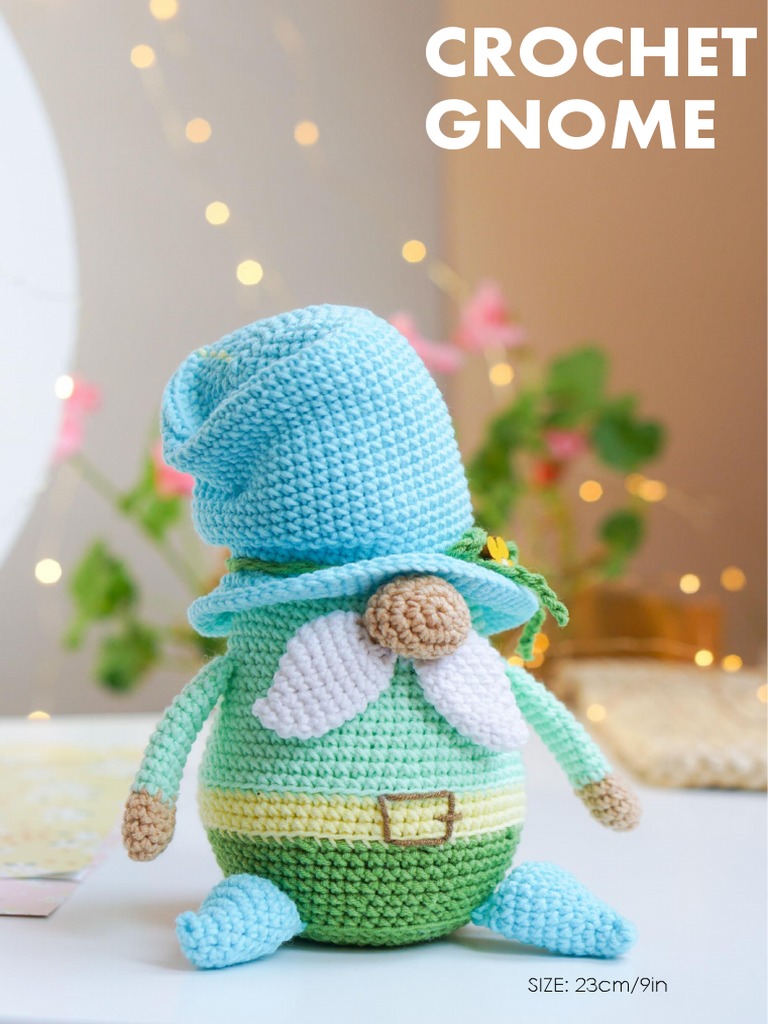 Easter Gnome CROCHETGNOME PDF Crochet Yarn