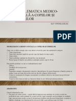 Problematica Medico-Socială A Copiilor Și Tinerilor