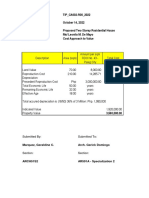 Marquez, Geraldine C. - Assignment 3.1 Real Estate Appraisal For A Residential Building Final