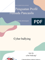 Projek Penguatan Profil Pemuda Pancasila: Dipresentasikan Oleh Kelompok1