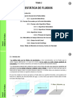 Tema2 - ESTÁTICA DE FLUIDOS