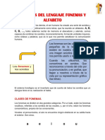 Sistemas Del Lenguaje Fonemas Y Alfabeto: A, B, C, D