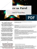 Ilaw Sa Parol: Cirio H. Panganiban