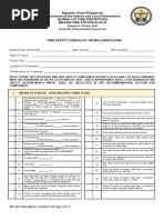 Fire Safety Inspection Checklist BFP | PDF | Fire Sprinkler System | Stairs
