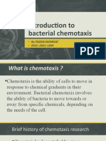 Introduction To Bacterial Chemotaxis: - by Faizan Showkat - BVSC-2021-1944