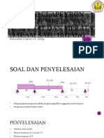 Per. 7  Evaluasi Metode Clapeyron untuk beban merata dan titik dalam satu bidang