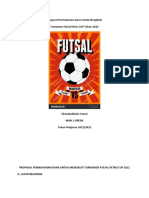 Proposal Permohonan Dana Untuk Mengikuti Turnamen Futsal Petro CUP Tahun 2022