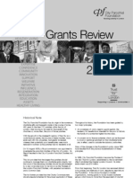 Grants Review: Cityparochial Foundation