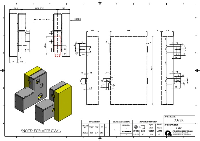 Engineering Drawing Approval Document | PDF