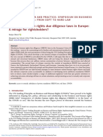 Mandatory Human Rights Due Diligence Laws in Europe: A Mirage For Rightsholders?