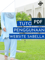 Tutorial Penggunaan Website Sabella