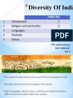 Diversity of India Document