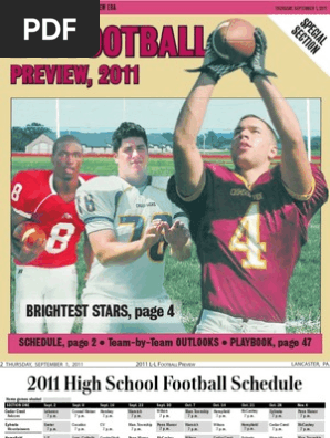 2011 Lancaster-Lebanon League Football Preview