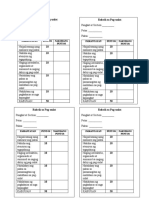 Rubric Pag-Uulat