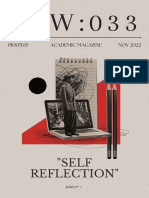 PI007K15 Academic Magazine NOV 2022: "Self Reflection"