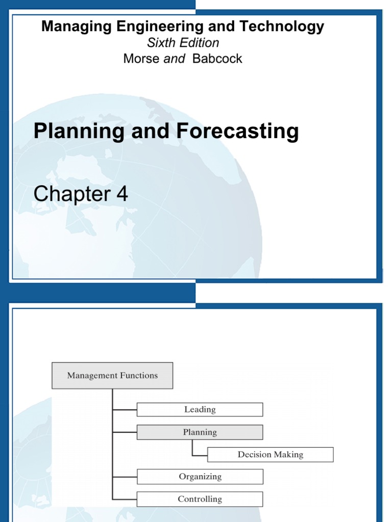02 Planning and Forecasting | PDF