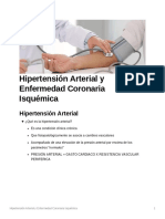 Hipertensión Arterial y Enfermedad Coronaria Isquémica