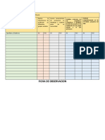 Ficha de Observacion DPCC 2° - Influencia Grupal