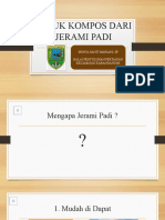 Pupuk Kompos Jerami Padi